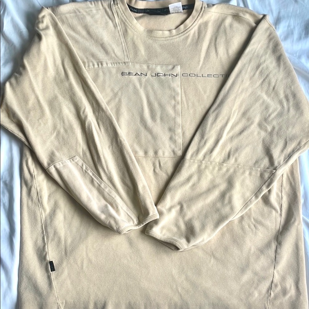 Vintage Oversized Patchwork Crewneck - image 1